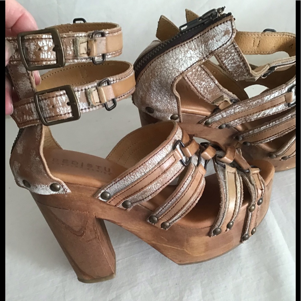 Bed Stu Mona Fisherman sandal, EUC